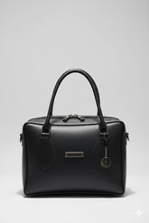 Dual-Zip Crossbody Bag for Women | Stylish PU Leather Shoulder Purse | Ladies Dual Zipper Bag | PU Leather Crossbody Purse | Multi-Compartment Shoulder Bag | Everyday Fashion Handbag | Small Travel Crossbody