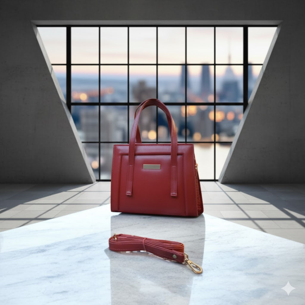 Classic Box Ladies Handbag | Shoulder Bag Crossbody Purse for Women | Trendy Style |  Ladies Box Bag | Shoulder Bag for Girls | Designer Box Handbag | Crossbody Bag Women | Classic Ladies Purse