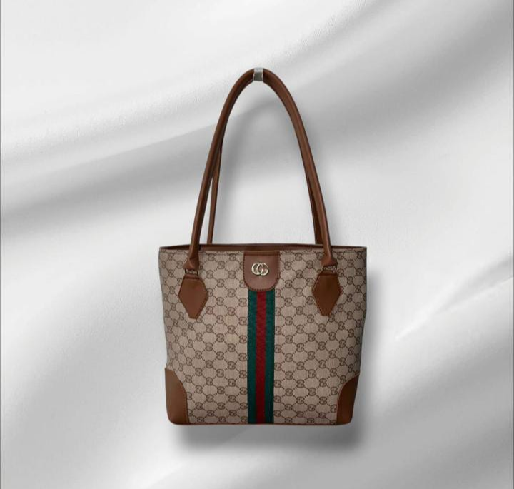 Elite Ladies Tote Handbag: Luxury Vegan Leather Work & Shoulder Bag | Vegan Leather Tote Bag | Structured Work Handbag | Large Capacity Shoulder Bag | Everyday Elite Tote | Zippered Commuter Bag