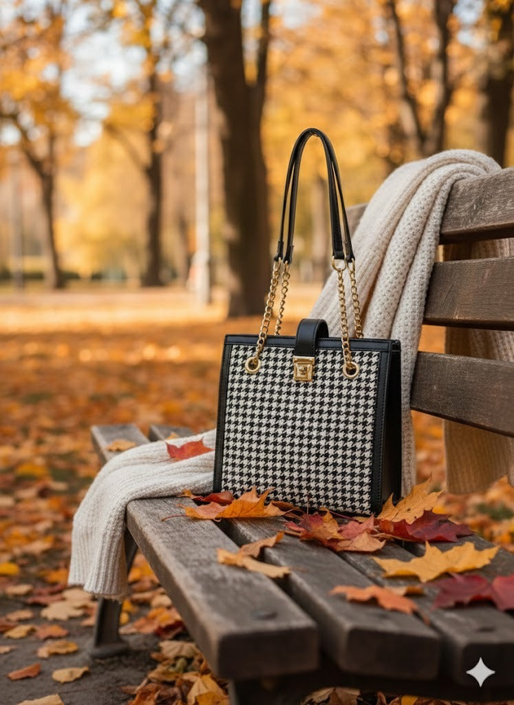 Bag H Collection Luxury Leather Handbag - Elegant Top-Handle Tote 👜 | Signature H Hardware Bag | Structured Top-Handle Tote | Quiet Luxury Ladies Handbag | Designer Style Work Bag 2026 | Premium Vegan Leather Satchel