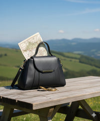 Premier & Unique Ladies Handbag | High-Quality Designer Style Purse | Unique Structure Handbag | Luxury-Look Women's Purse | Elegant Fashion Tote Bag | Statement Shoulder Bag