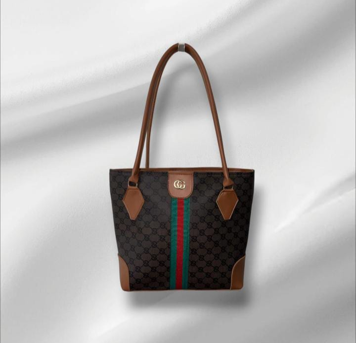 Elite Ladies Tote Handbag: Luxury Vegan Leather Work & Shoulder Bag | Vegan Leather Tote Bag | Structured Work Handbag | Large Capacity Shoulder Bag | Everyday Elite Tote | Zippered Commuter Bag