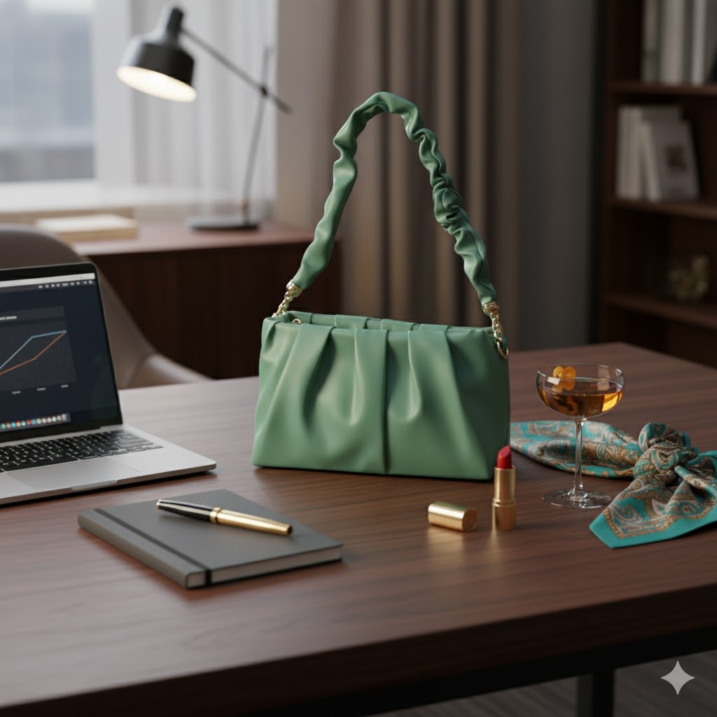 Elora Puffy Shoulder Bag for Women | Quilted, Soft & Trendy Handbag | Padded puffer tote bag | Soft quilted shoulder bag | Casual cloud bag women | Lightweight everyday purse | Trendy nylon puffy handbag