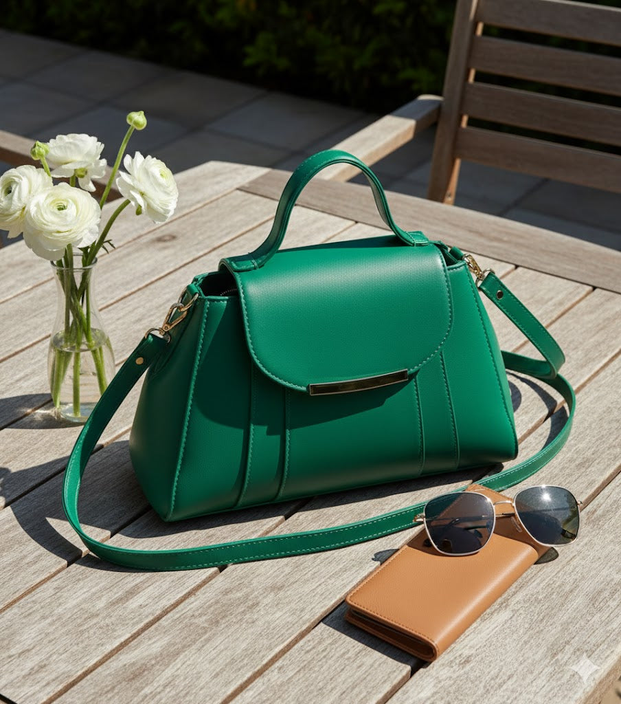 Premier & Unique Ladies Handbag | High-Quality Designer Style Purse | Unique Structure Handbag | Luxury-Look Women's Purse | Elegant Fashion Tote Bag | Statement Shoulder Bag