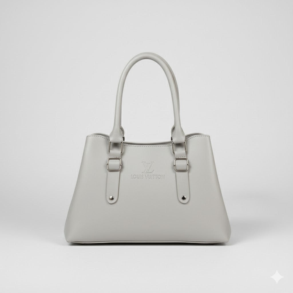 Luxury Soft Leather Shoulder Bag - Classic Women's Tote Handbag | Durable Work Bag Women | Minimalist Classic Handbag | Comfortable Shoulder Bag | Everyday Leather Tote | Buttery Soft Leather Bag