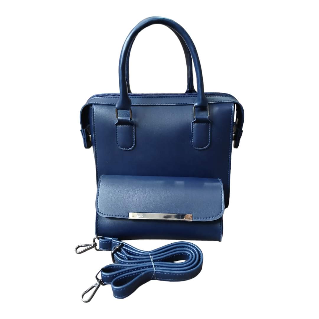 Vegan Leather Work Tote Bag for Women - Chic Everyday Handbag with Zip Closure