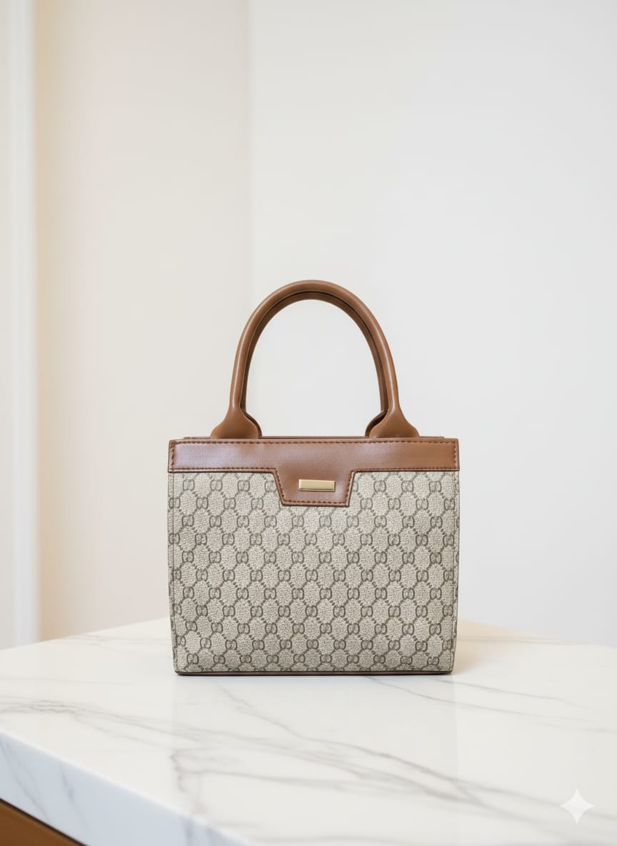 Classic Monogram Tote Handbag