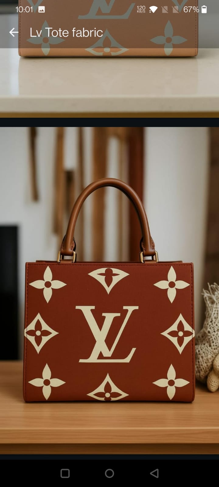 LV Canvax Box Hand Bags