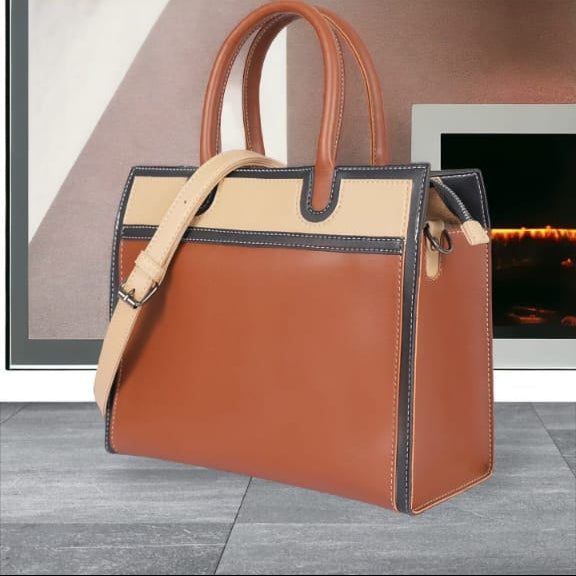 Elegance Trio Tote Handbag