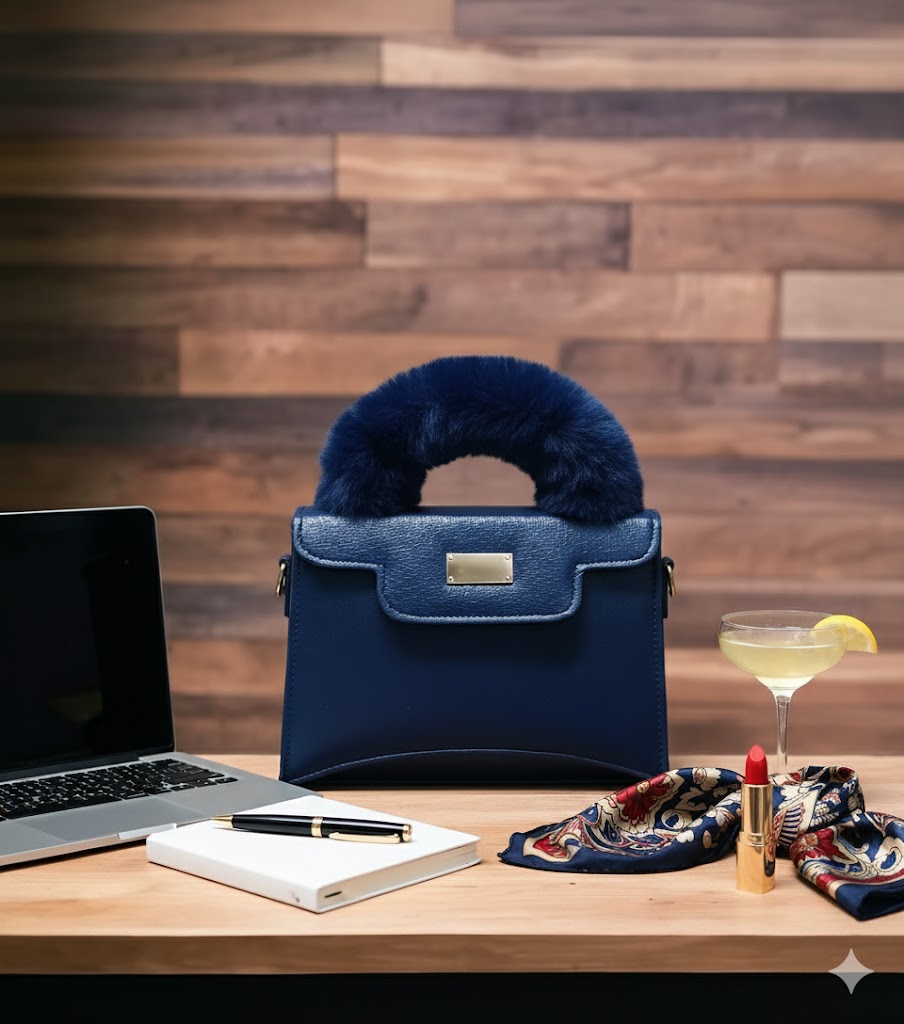 Structured Box Ladies Handbag - Versatile Top Handle Shoulder Bag | Chic Geometric Box Bag | Rigid Crossbody Purse | Formal Ladies Satchel | Minimalist Top Handle Bag | Structured Vegan Leather Handbag