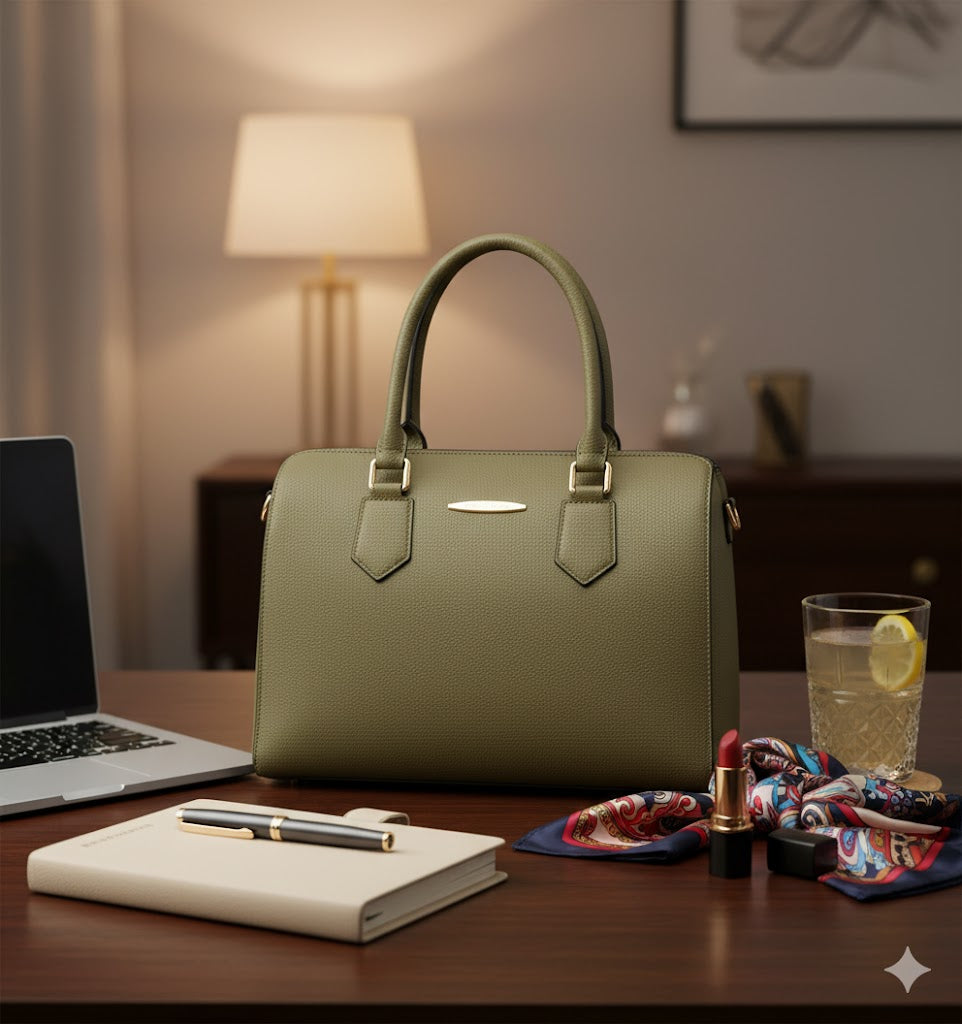 Eleganza Structured Top-Handle Bag | Luxury Shoulder Crossbody Handbag | Luxury Top Handle Bag | Elegant Ladies Purse | Fashionable Crossbody | Small Structured Bag | Evening Clutch Bag