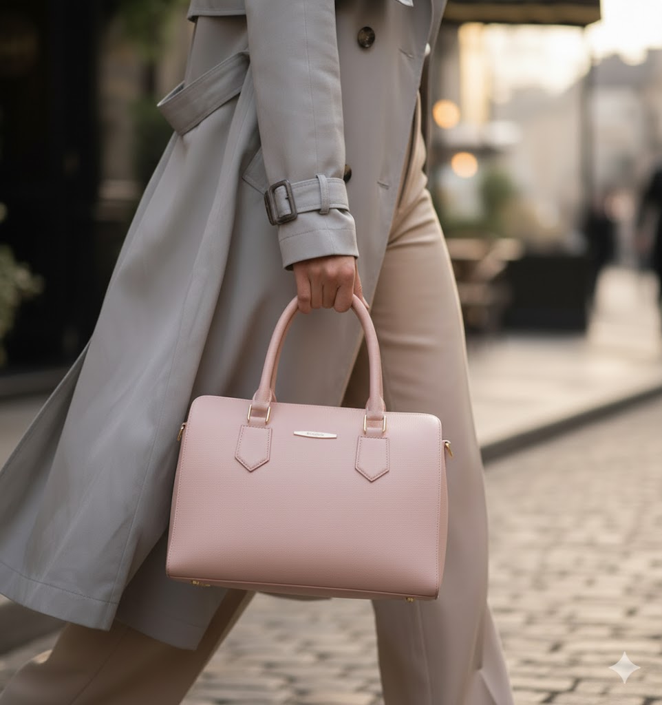 Eleganza Structured Top-Handle Bag | Luxury Shoulder Crossbody Handbag | Luxury Top Handle Bag | Elegant Ladies Purse | Fashionable Crossbody | Small Structured Bag | Evening Clutch Bag