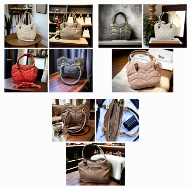 Soft Quilted Cloud Handbag | Lightweight Shoulder & Crossbody Bag for Women | Lightweight Quilted Shoulder Bag | Puffy Cloud Handbag | Soft Quilted Crossbody | Small Everyday Padded Bag