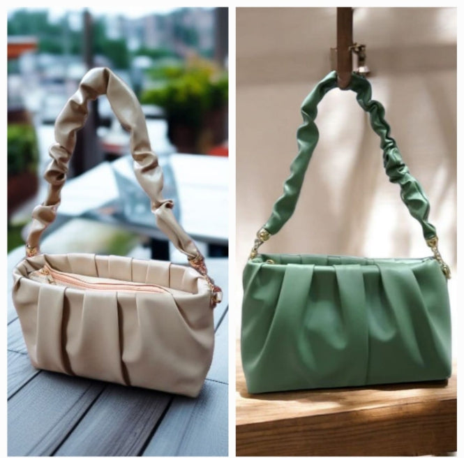 Elora Puffy Shoulder Bag for Women | Quilted, Soft & Trendy Handbag | Padded puffer tote bag | Soft quilted shoulder bag | Casual cloud bag women | Lightweight everyday purse | Trendy nylon puffy handbag