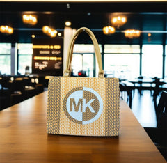 Bella MK Large Ladies Tote Bag - Designer Shoulder Work & Travel Purse | Women's Work Tote | Designer MK Handbag | Large Capacity Shoulder Bag | Everyday Ladies Purse |