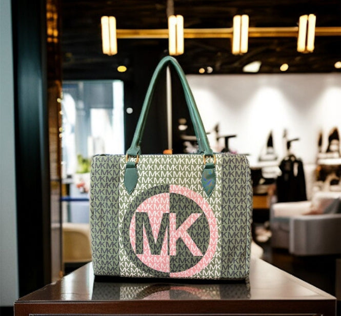 Bella MK Large Ladies Tote Bag - Designer Shoulder Work & Travel Purse | Women's Work Tote | Designer MK Handbag | Large Capacity Shoulder Bag | Everyday Ladies Purse |