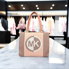 Bella MK Large Ladies Tote Bag - Designer Shoulder Work & Travel Purse | Women's Work Tote | Designer MK Handbag | Large Capacity Shoulder Bag | Everyday Ladies Purse |