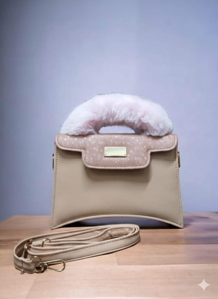 Structured Box Ladies Handbag - Versatile Top Handle Shoulder Bag | Chic Geometric Box Bag | Rigid Crossbody Purse | Formal Ladies Satchel | Minimalist Top Handle Bag | Structured Vegan Leather Handbag